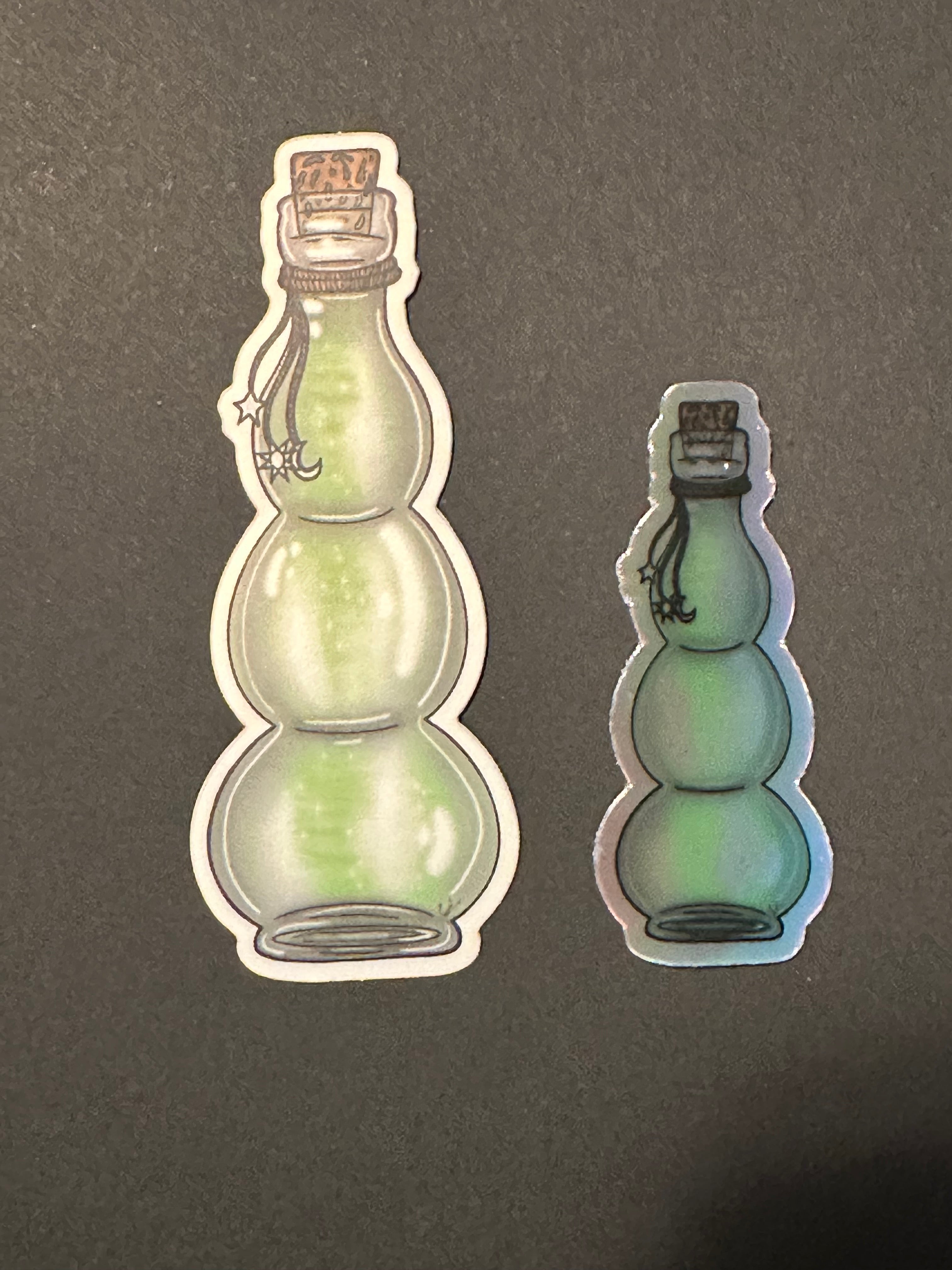 Agender potion stickers