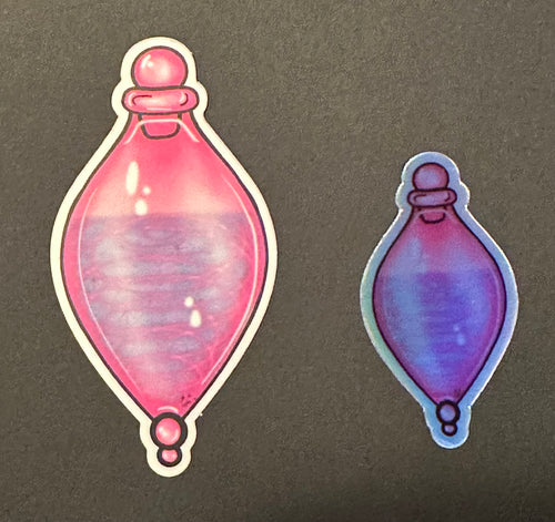 Androgyne potion stickers