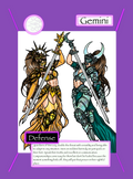 Gemini trading card