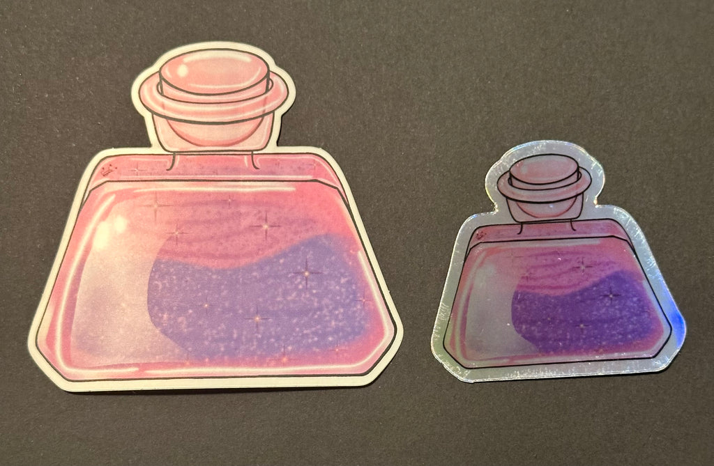 Gender-Fluid potion stickers