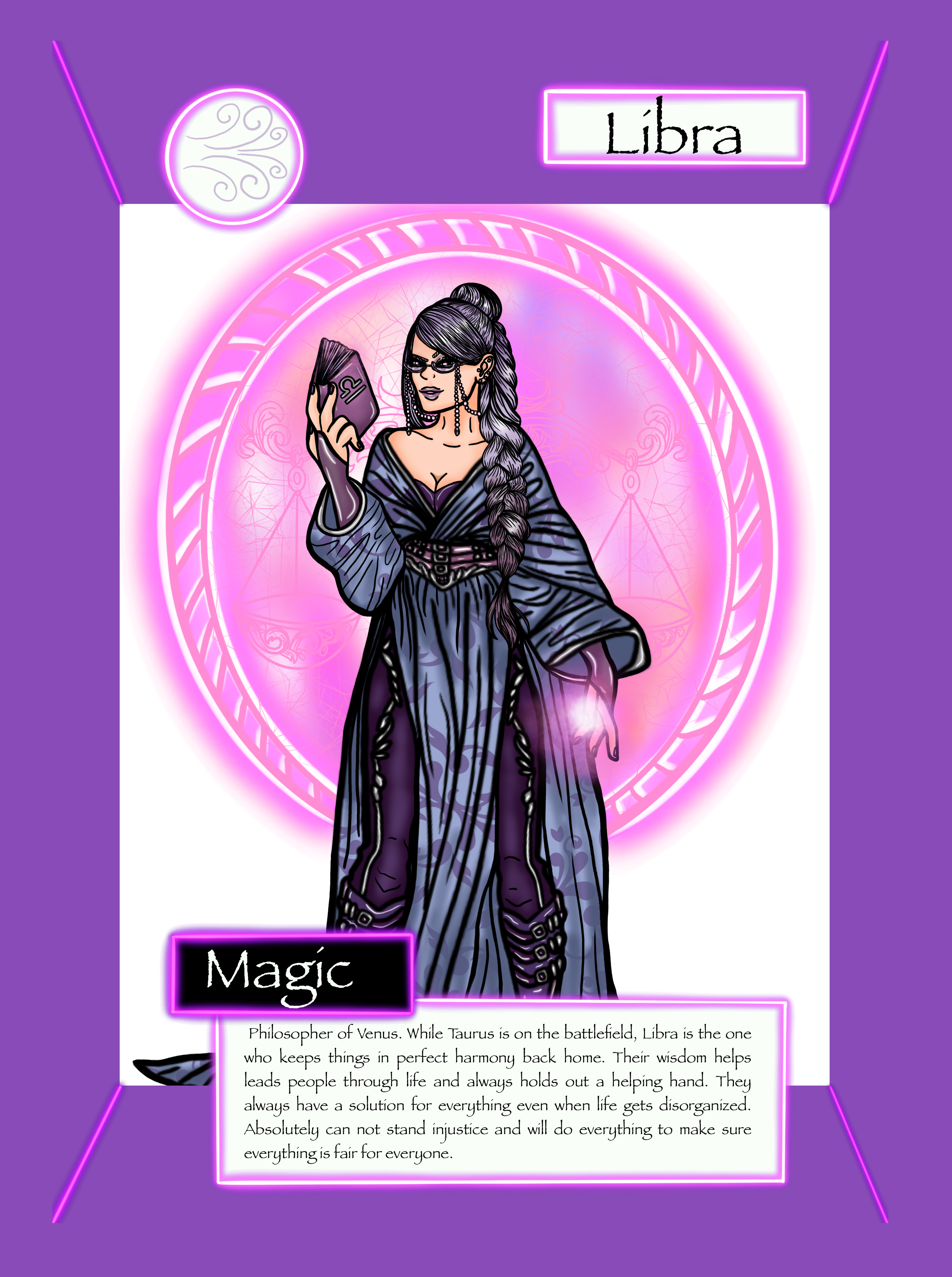 Libra trading card