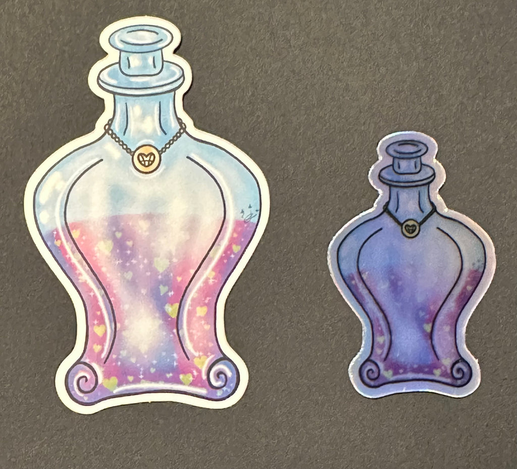 Polyamory potion stickers