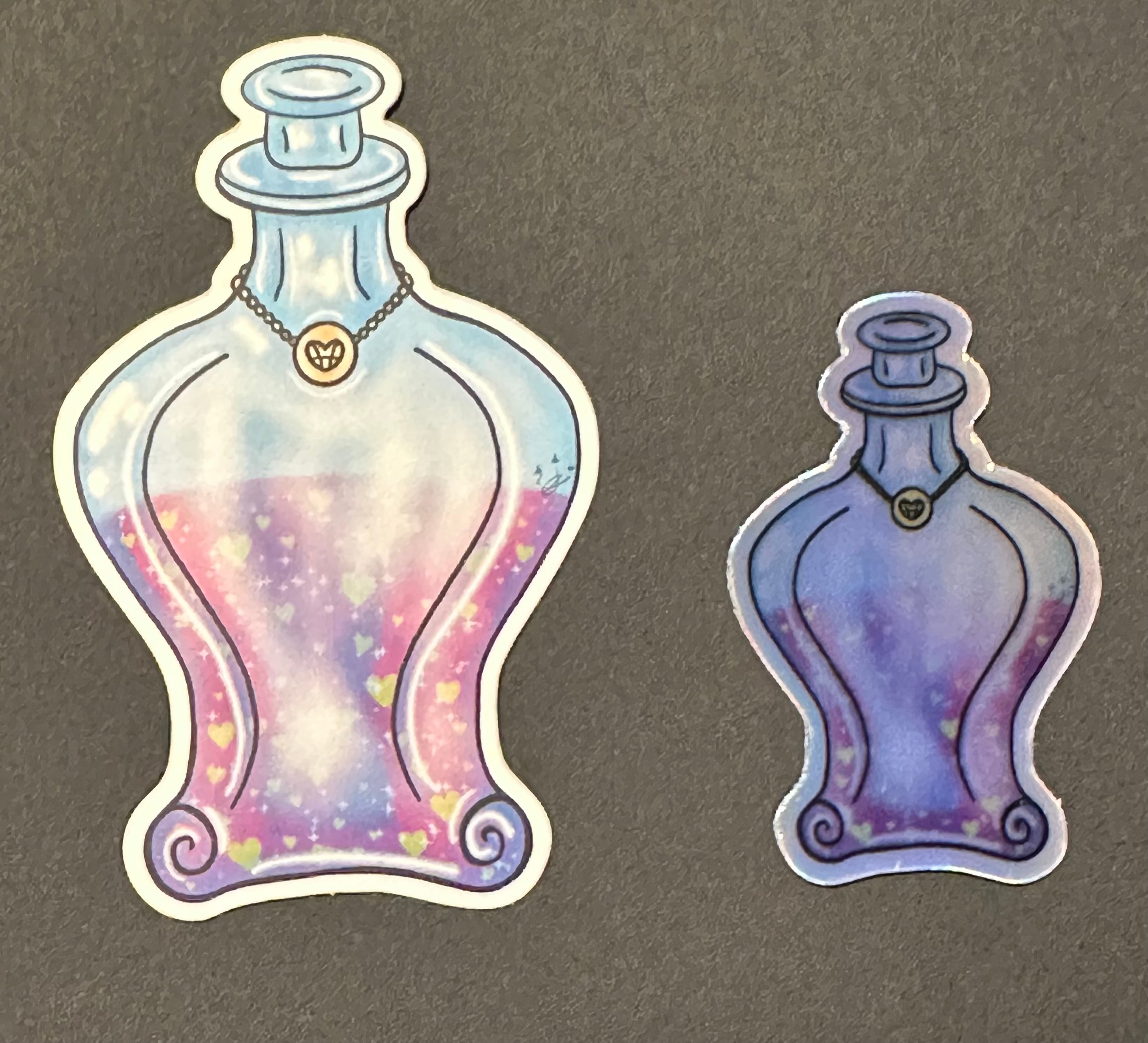 Polyamory potion stickers