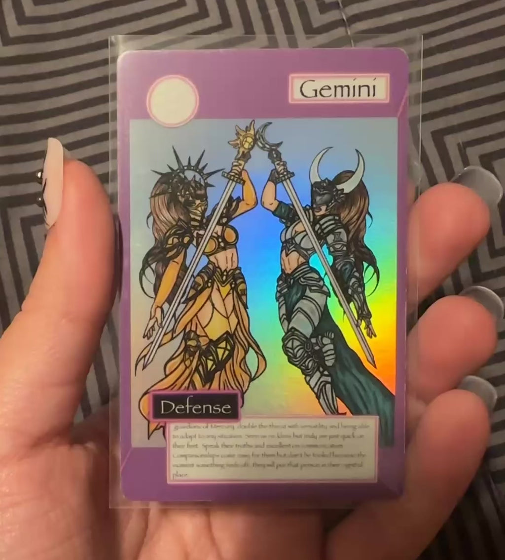 Gemini trading card