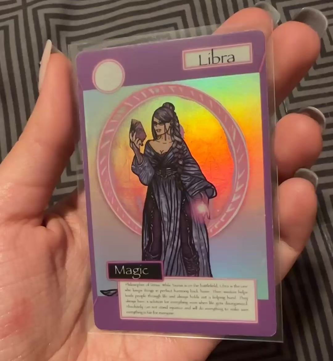 Libra trading card