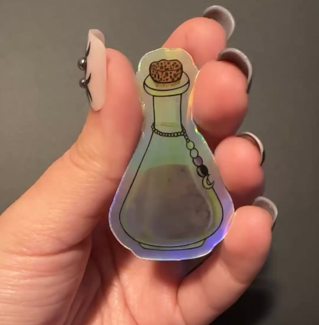 Nonbinary potion stickers