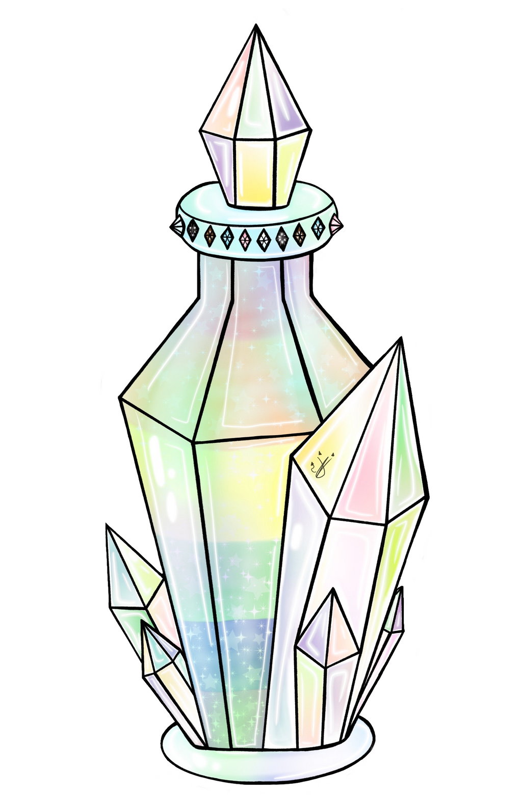 Pride potion charm